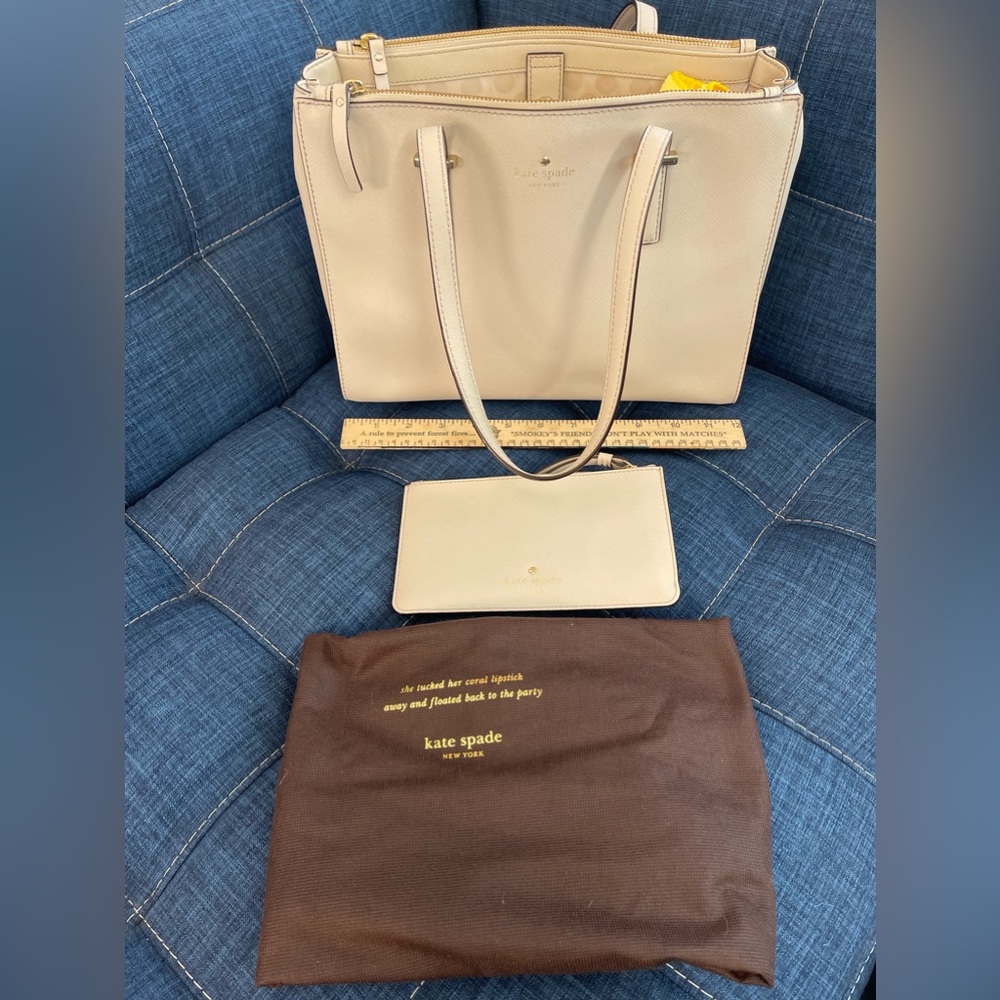 Authentic Kate Spade purse and matching wallet